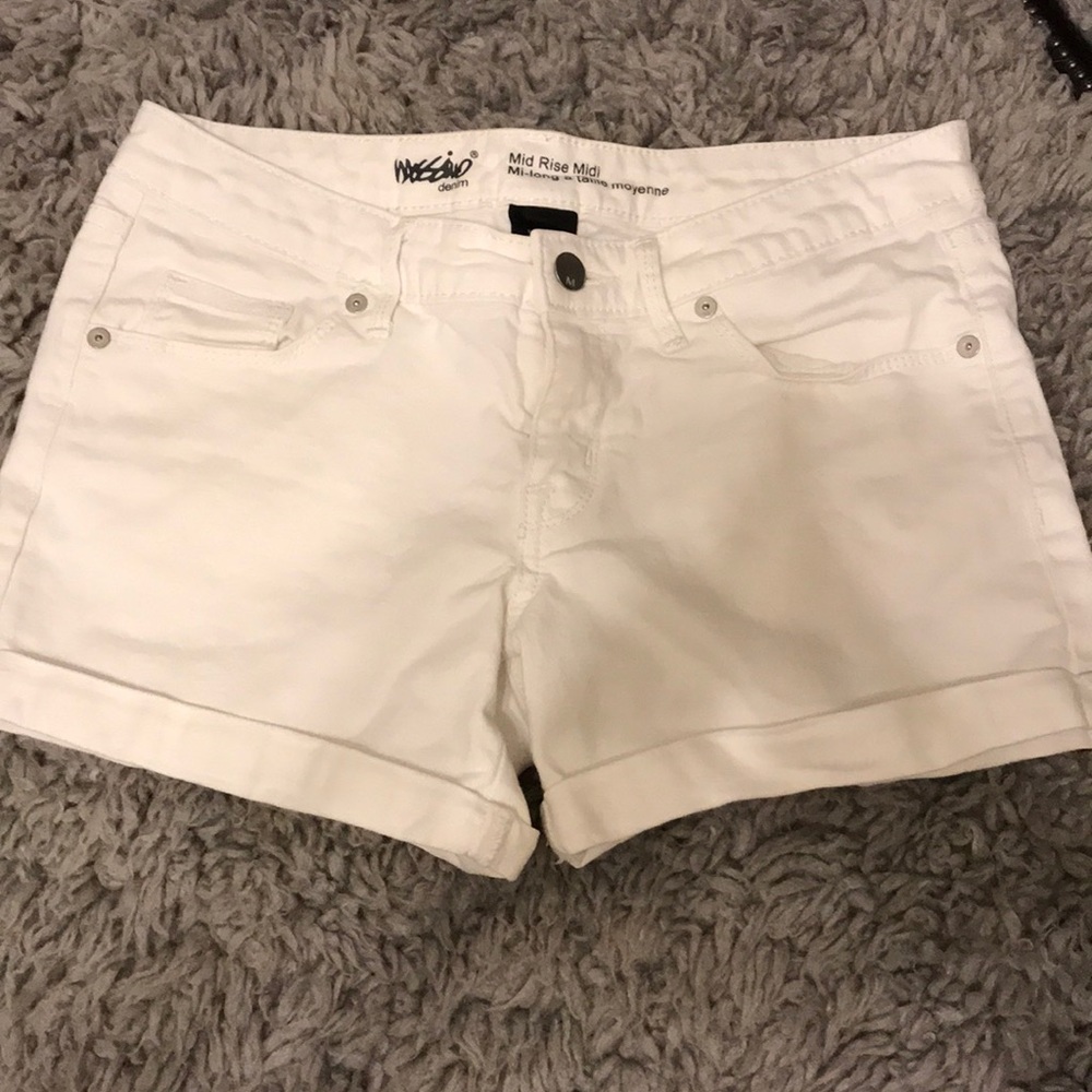 White shorts